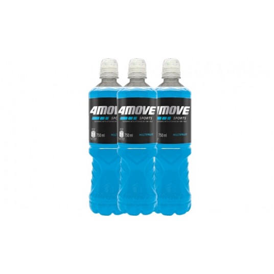 4 Move Isotonic Multifruit 750ml /12/ -zdjęcie numer 1