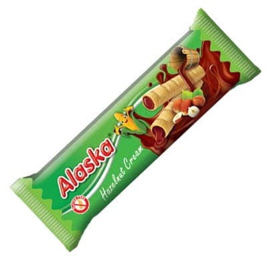 Alaska Rurki kukurydziane Orzechowe 18g /48/ -zdjęcie numer 1