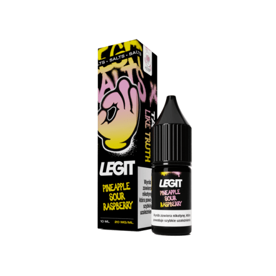 B25 Liquid LEGIT Pineapple Sour Raspberry 10ml -zdjęcie numer 1