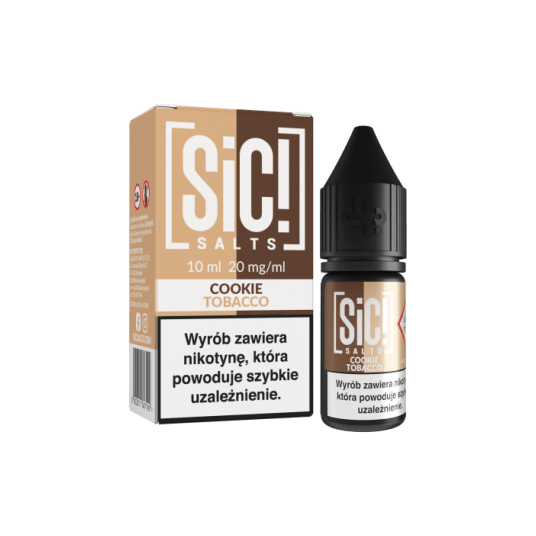 B25 Liquid SIC DUO Cookie Tobacco 10ml -zdjęcie numer 1