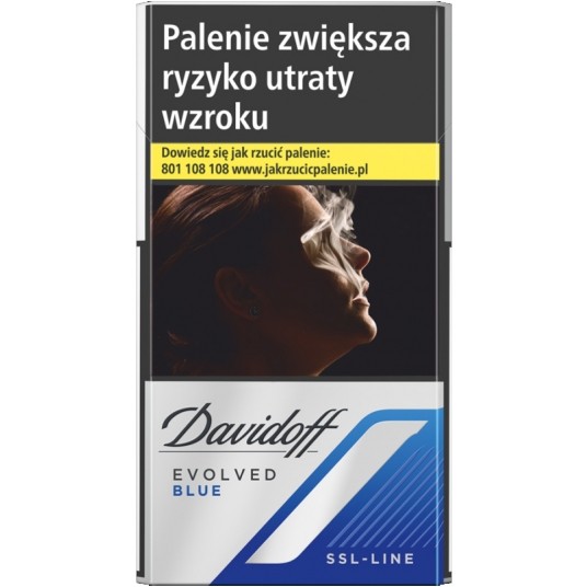 B25 Pap. DAVIDOFF Blue Superslims <20.99> -zdjęcie numer 1