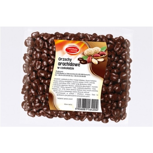 Bakalie Orzechy arachidowe w czekoladzie 200g /30/ -zdjęcie numer 1