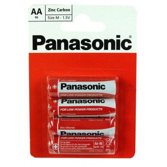 Baterie PANASONIC AA R6/4bp /12/ -zdjęcie numer 1