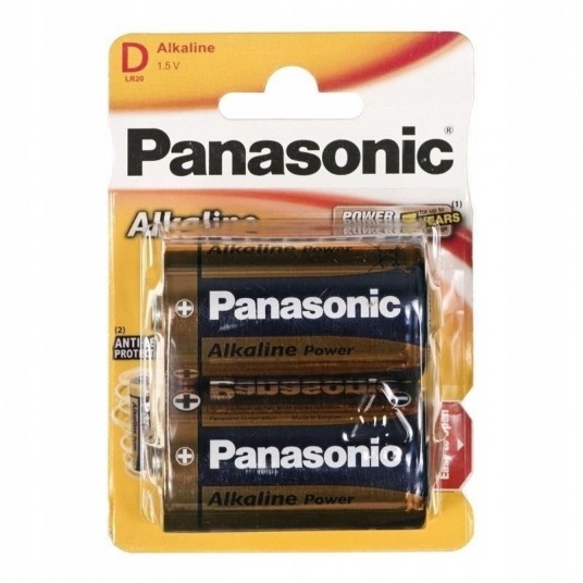 Baterie PANASONIC ALKALINE LR20/2bp /12/ -zdjęcie numer 1