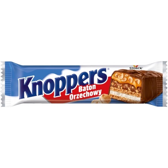 Baton Orzechowy Knoppers 40g /40/ lub /24/ -zdjęcie numer 1