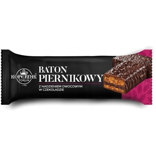 Baton Piernikowy z nadz owocowym Kopernik 47g /30/ -zdjęcie numer 1