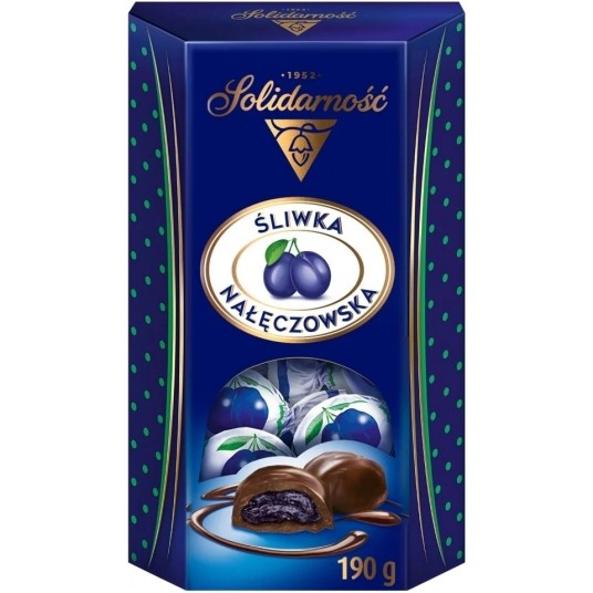 Bomb. Śliwka Nałęczowska Solidarność 190g -zdjęcie numer 1