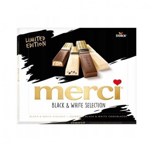 Bombonierka Merci Black & White 240g -zdjęcie numer 1