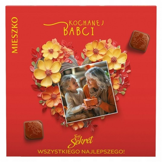 Bombonierka Twój Sekret Mieszko 106g KOMUNIA /10/ -zdjęcie numer 2