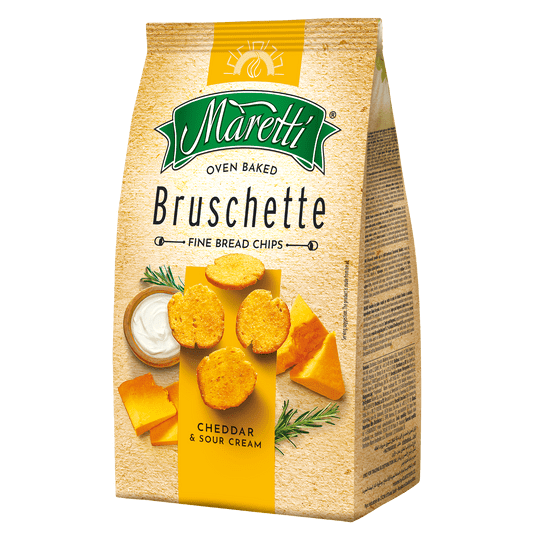 Bruschetta Cheddar Śmietana 70g Maretti /15/ -zdjęcie numer 1