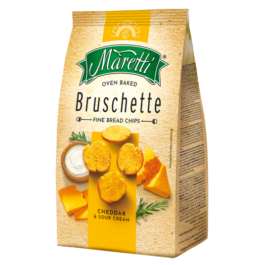 Bruschetta Cheddar Śmietana 70g Maretti /15/ -zdjęcie numer 1