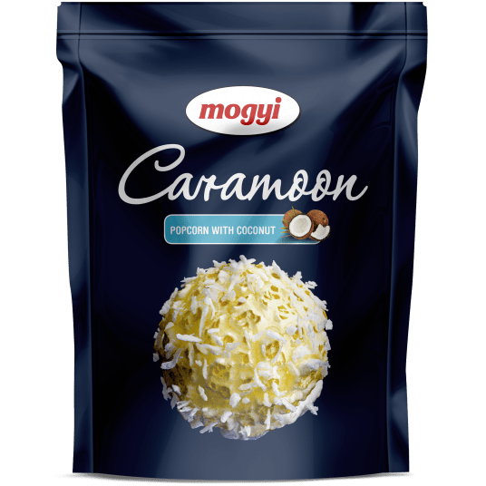 Caramoon Popcorn w polewie kokosowe 70g Mogyi /20/ -zdjęcie numer 1