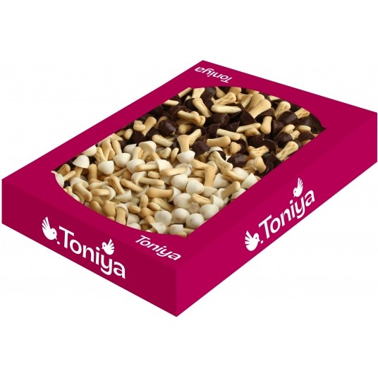 Ciasteczka Grzybki Mix Toniya 700g -zdjęcie numer 1