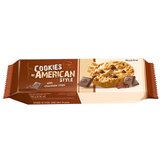 Ciastka American Czekoladowe 135g Bogutti /18/ -zdjęcie numer 1