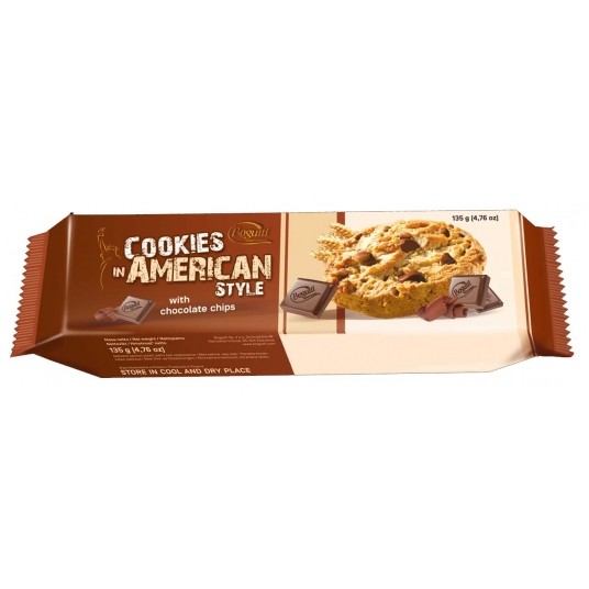 Ciastka American Czekoladowe 135g Bogutti /18/ -zdjęcie numer 1