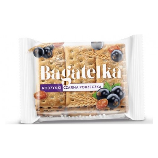 Ciastka Bagatelka Porzeczka Rodzynki Kopernik 135g -zdjęcie numer 1