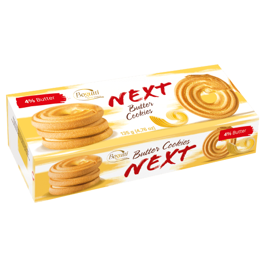 Ciastka Gniazda Maślane Next 135g Bogutti /12/ -zdjęcie numer 1