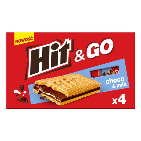 Ciastka HIT & GO Kartonik 4x27g Bahlsen -zdjęcie numer 1
