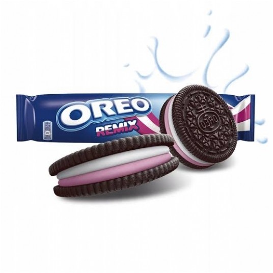 Ciastka OREO Remix Malina Wanilia 157g /16/ -zdjęcie numer 1