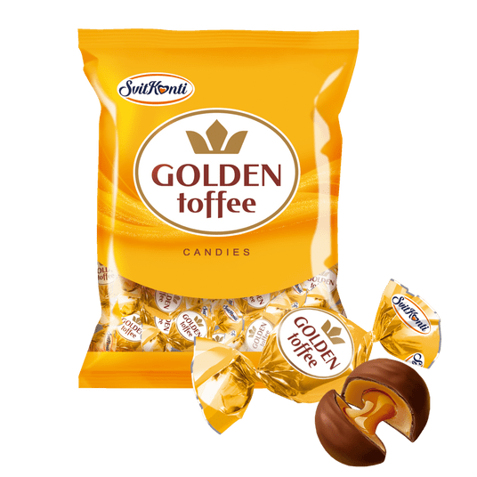 Cukierki Golden Toffee 1kg Zante -zdjęcie numer 1