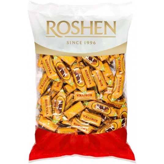 Cukierki KORIVKA Krówka Roshen 1kg /7/ -zdjęcie numer 2