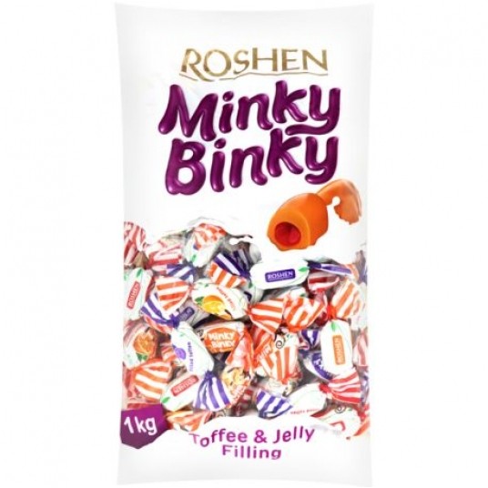 Cukierki MINKY BINKY Roshen 1kg /6/ -zdjęcie numer 2