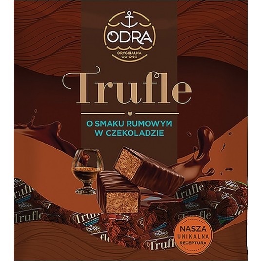 Cukierki Trufla w czekoladzie Odra /3kg/ -zdjęcie numer 1