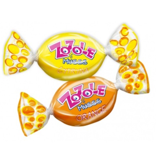 Cukierki ZOZOLE Pomarańcza Cytryna Worek 1kg -zdjęcie numer 1