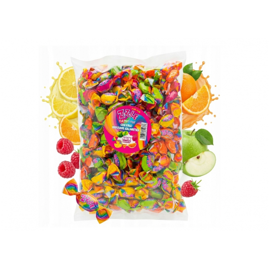Cukierki ZOZOLE Rainbow Mieszko 1kg -zdjęcie numer 1