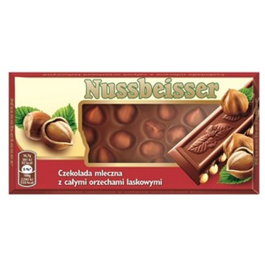 Czekolada Alpen Gold Nussbeisser 100g /20/ -zdjęcie numer 1
