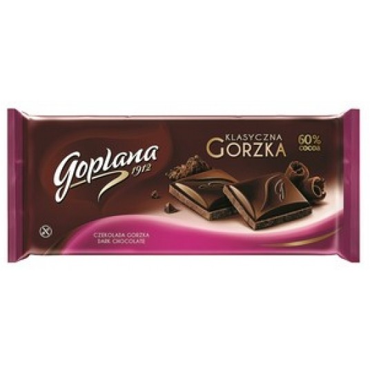 Czekolada Goplana Gorzka 90g /20/ -zdjęcie numer 1