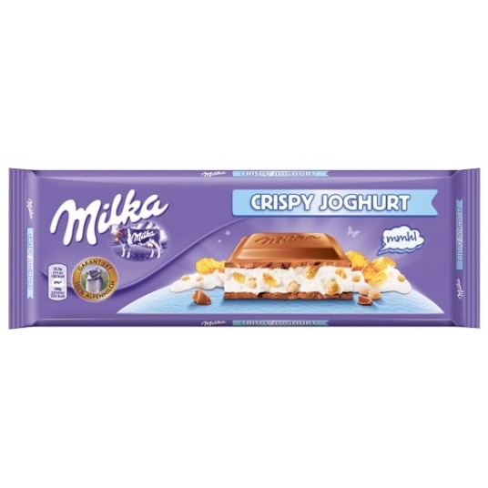 Czekolada MILKA Joghurt Crispy 300g /12/ -zdjęcie numer 1