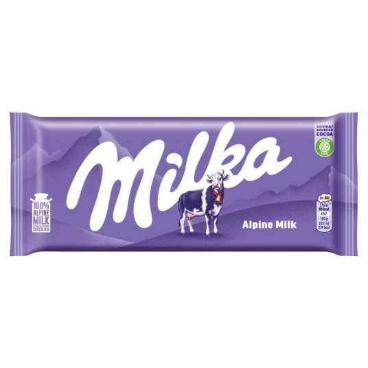 Czekolada Milka Mleczna 90g /25/ -zdjęcie numer 1