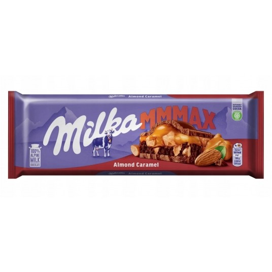 Czekolada Milka MMMAX Almond Caramel 300g /12/ -zdjęcie numer 1