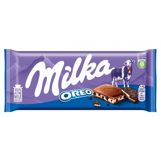Czekolada Milka Oreo 100g /22/ -zdjęcie numer 1