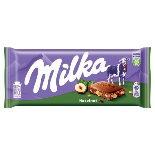 Czekolada Milka Orzechowa 80g /25//24/ -zdjęcie numer 1