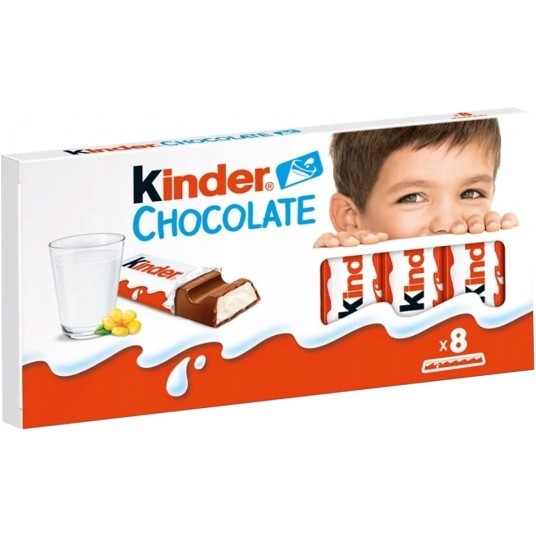 Czekoladki Kinder Chocolate 100g /40/ -zdjęcie numer 1