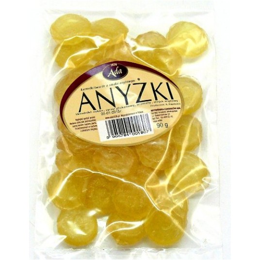 Draże Anyżki Ada 80g /60/ -zdjęcie numer 1