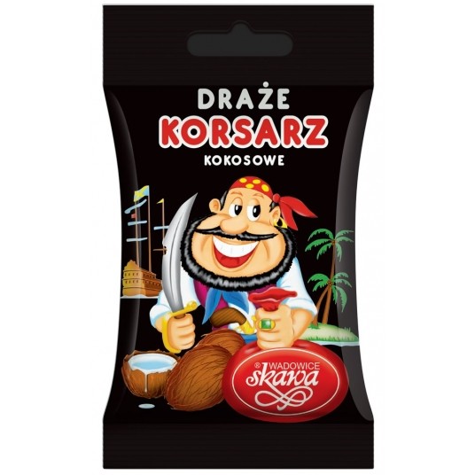 Draże Kokosowe "Skawa" 70g /20/ -zdjęcie numer 1