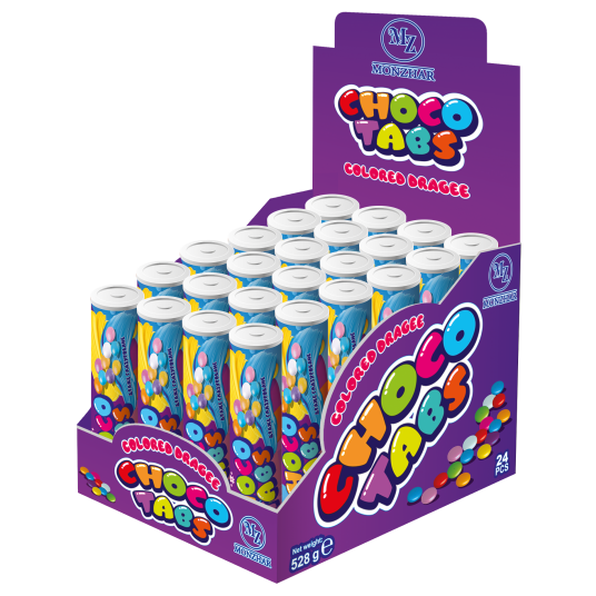Drażetki Choco Tabs 22g Monzhar /24/ -zdjęcie numer 1