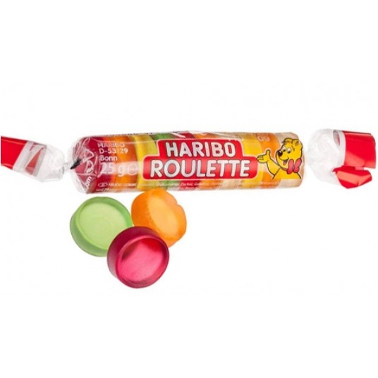 Dropsy Haribo Roulette 25g /50/ -zdjęcie numer 1