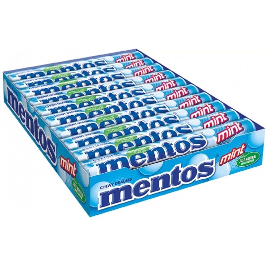Dropsy Mentos Mint 38g /40/ -zdjęcie numer 1