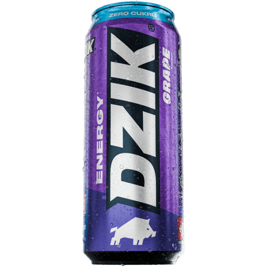 Dzik Energy Grape 500ml /24/ KAUCJA -zdjęcie numer 1