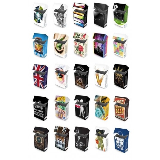 ETUI papierowe ozdobne SLIM 20szt -zdjęcie numer 1