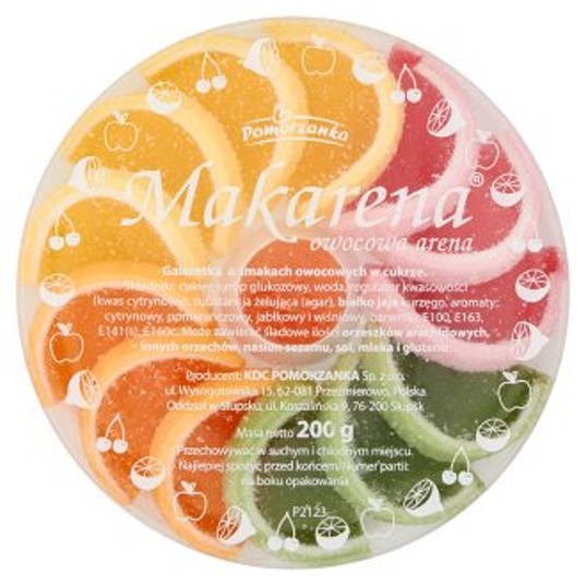 Galaretka w cukrze MAKARENA 200g /12/ -zdjęcie numer 1