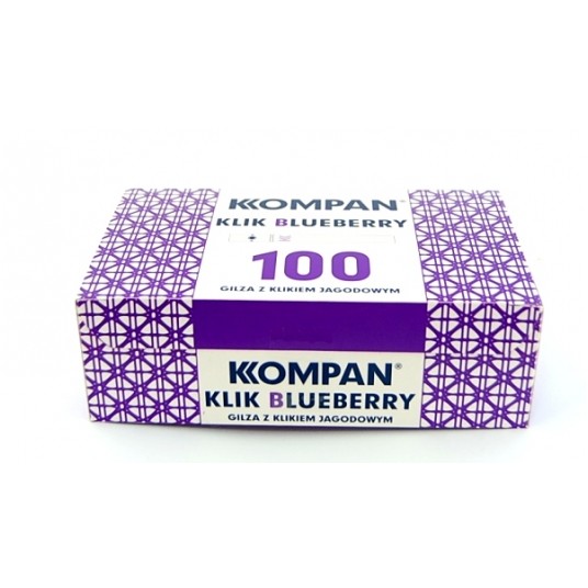 Gilzy KOMPAN KLIK Blueberry 100 szt /50/ [5] ## -zdjęcie numer 1