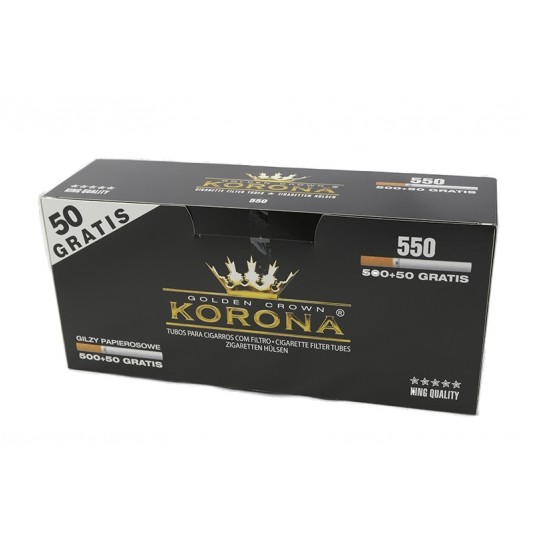 Gilzy KORONA 550szt /20/ -zdjęcie numer 1