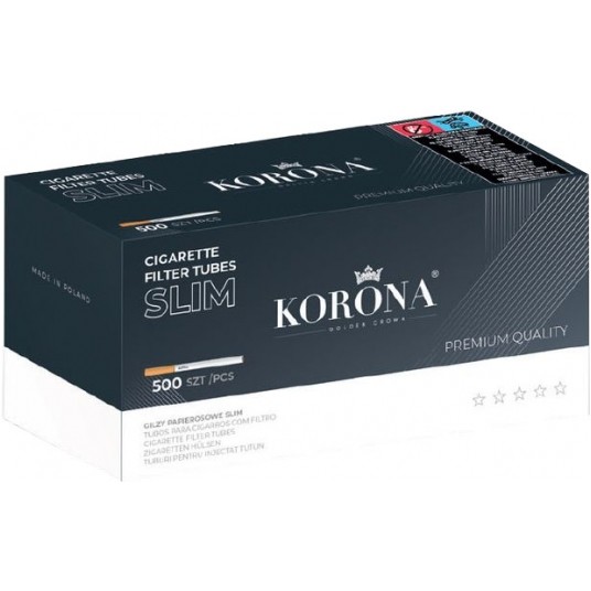 Gilzy KORONA Slim 500szt /20/ -zdjęcie numer 1