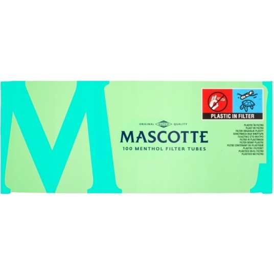 Gilzy Mascotte 100 Menthol /100/ [10] -zdjęcie numer 1