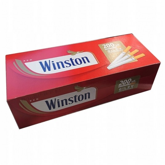 Gilzy WINSTON RED 200szt /50/ [5] ## -zdjęcie numer 1